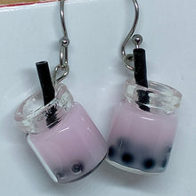 Load image into Gallery viewer, Bubble Tea Earrings - Assorted Colours - Fun and Unique Accessories
