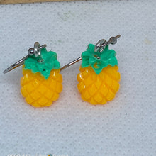 Load image into Gallery viewer, CLEARANCE: Pineapple Novelty Earrings
