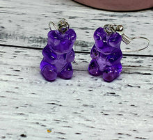 Load image into Gallery viewer, Purple Transparent Mini Bears - All-Natural Candy Snacks
