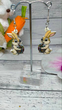Load image into Gallery viewer, Easter Egg Basket Earrings - Handmade Celebratory Jewelry for the Holiday Season
