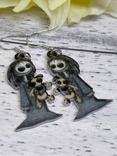 Load image into Gallery viewer, Horror Doll Novelty Earrings.
