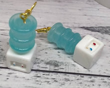 Load image into Gallery viewer, CLEARANCE: Novelty Water Fountain Earrings - Fun and Unique Accessories
