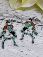 Load image into Gallery viewer, Novelty Zombie Nurse Earrings.
