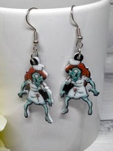 Load image into Gallery viewer, Novelty Zombie Nurse Earrings.
