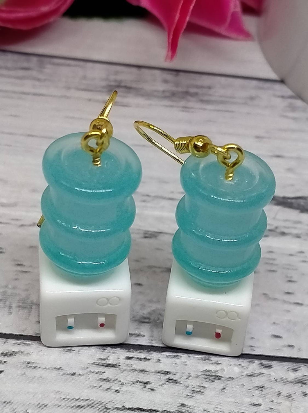 CLEARANCE: Novelty Water Fountain Earrings - Fun and Unique Accessories