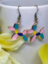 Load image into Gallery viewer, Colourful Balloon Dog Earrings - Fun and Playful Jewellery
