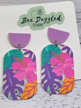 Load image into Gallery viewer, Tropical Fantasy Earrings - Statement Jewellery - Beach Inspired
