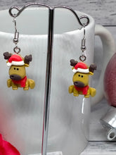 Load image into Gallery viewer, Novelty Reindeer Earrings
