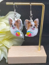 Load image into Gallery viewer, Chihuahua Ball Earrings - Fun Novelty Accessory for Dog Lovers
