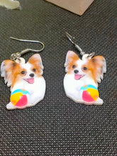 Load image into Gallery viewer, Chihuahua Ball Earrings - Fun Novelty Accessory for Dog Lovers
