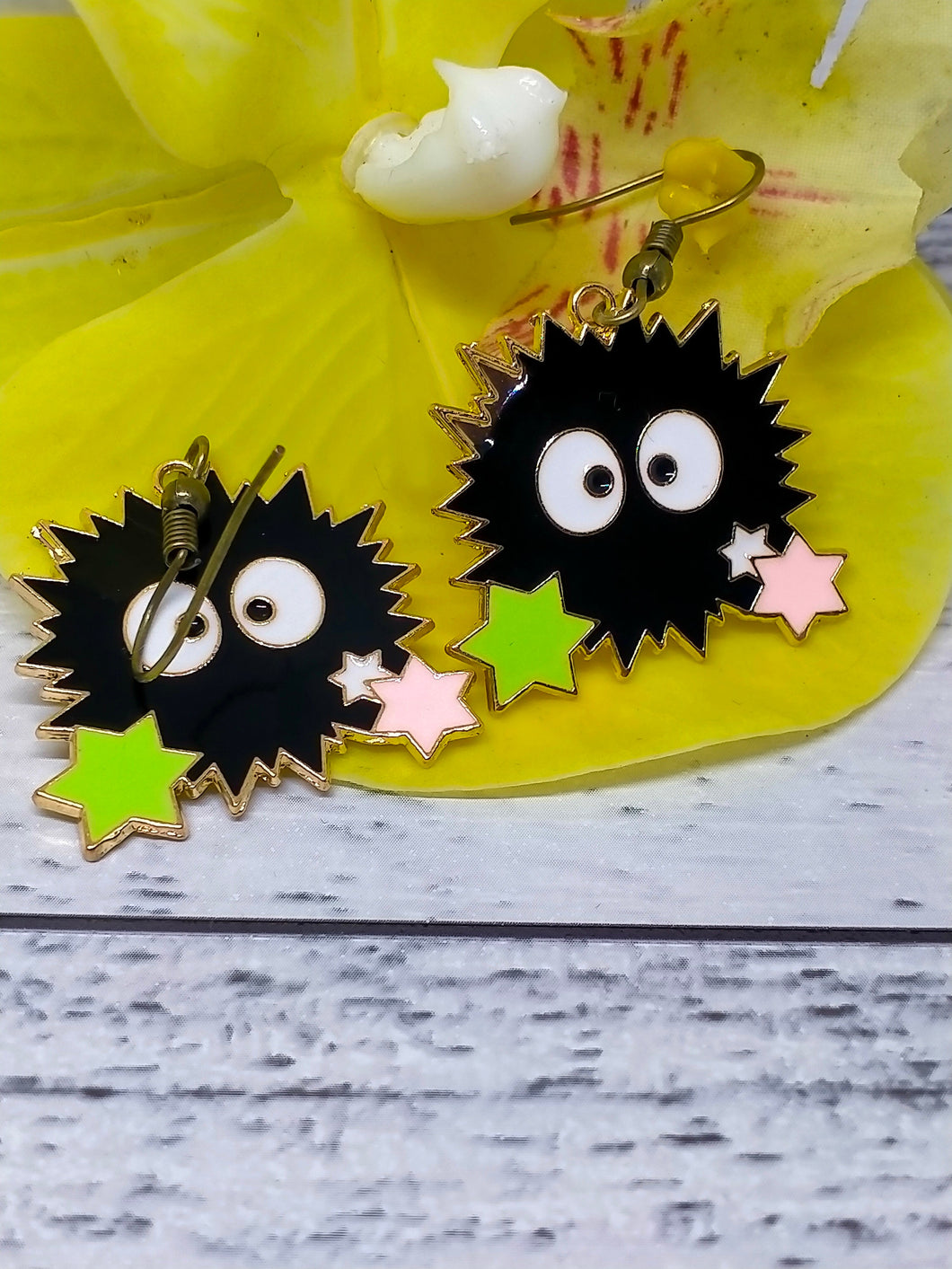 Cute  Character Enamel Earrings - Stylish  Unique Accessories