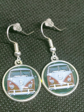 Load image into Gallery viewer, Novelty Combi van earrings, assorted colours
