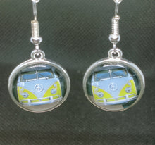 Load image into Gallery viewer, Novelty Combi van earrings, assorted colours
