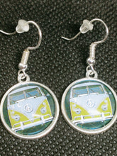 Load image into Gallery viewer, Novelty Combi van earrings, assorted colours
