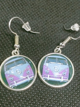 Load image into Gallery viewer, Novelty Combi van earrings, assorted colours
