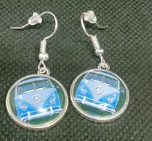 Load image into Gallery viewer, Novelty Combi van earrings, assorted colours
