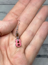 Load image into Gallery viewer, Novelty Guitar Earrings.
