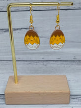 Load image into Gallery viewer, Chicken Easter Egg Earrings - Fun Holiday Jewellery for a Quirky Touch to Your Outfit
