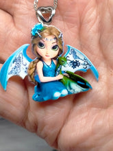 Load image into Gallery viewer, Dragon Fairy Make a Wish Pendants - Enchanting Jewellery
