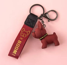 Load image into Gallery viewer, French Bulldog Wristlet/keychain (B)
