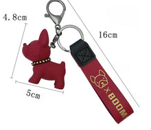 Load image into Gallery viewer, French Bulldog Wristlet/keychain (B)
