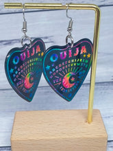 Load image into Gallery viewer, Ouija Earrings - Novelty Jewellery for Fun Occult Fans
