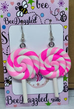 Load image into Gallery viewer, Novelty Lollipop Earrings - Fun Statement Accessory
