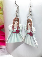 Load image into Gallery viewer, Horror Doll Earrings - Dangle Spooky Halloween Handmade - Limited Edition
