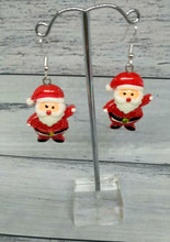 Load image into Gallery viewer, Christmas Santa Earrings - Festive Novelty Jewelry
