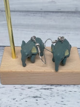 Load image into Gallery viewer, Elephant Dangle Earrings - Cute Animal Jewellery
