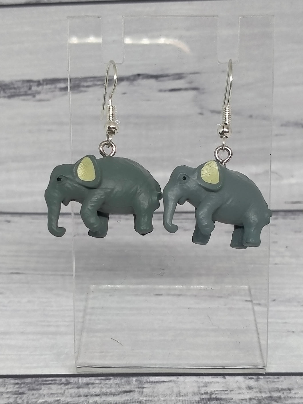 Elephant Dangle Earrings - Cute Animal Jewellery